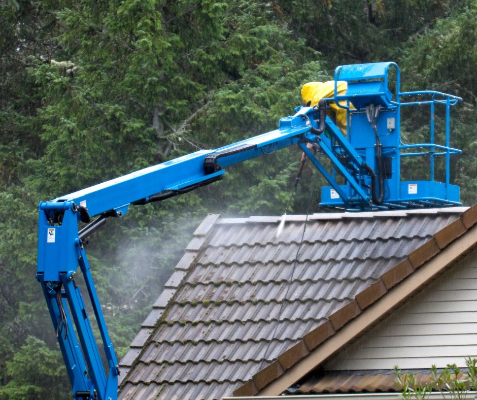 Roof washing Kuluin residential home